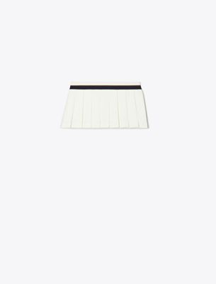 Tory Sport Tory Burch Performance Stretch Mini Tennis Skirt In White