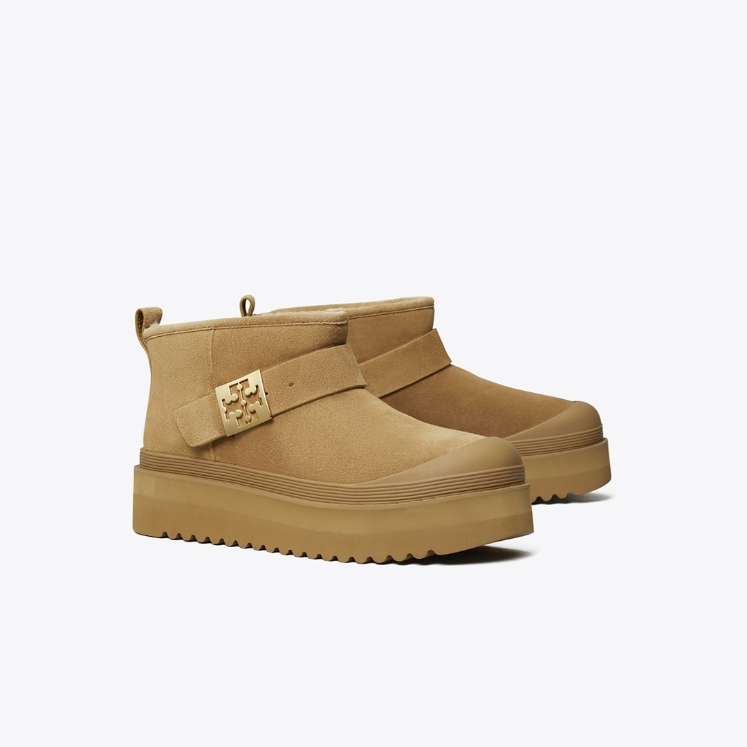 Tory Burch Mellow Platform Boot In Brown