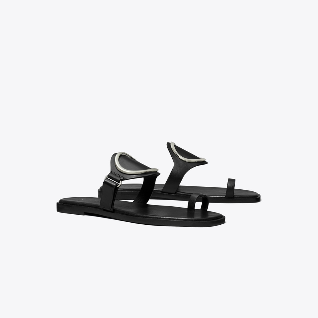 Tory Burch Toe Ring Sandal In Multi