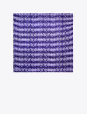 Tory Burch Damen T Monogram Sublime Silk Scarf