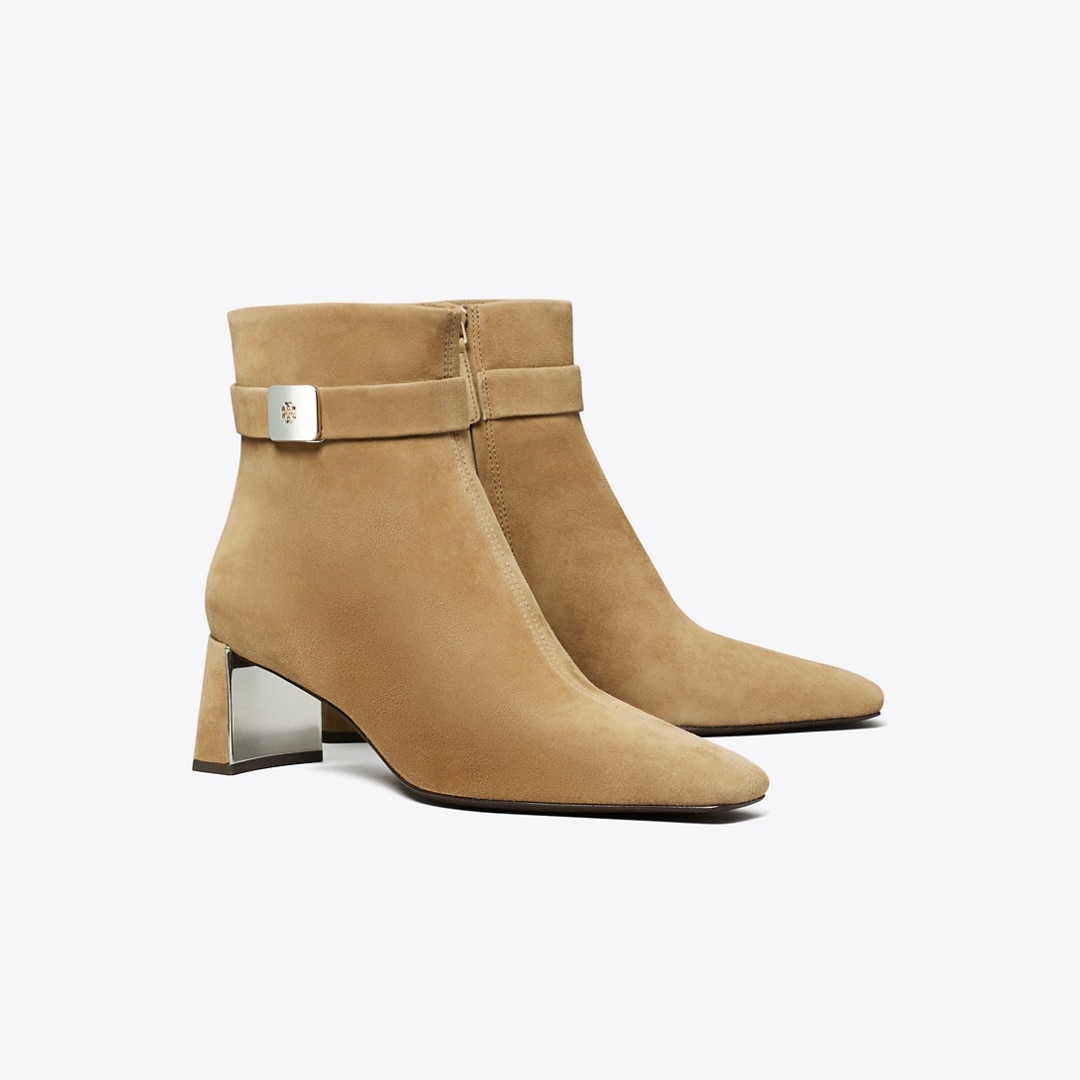 Tory Burch Georgia Heeled Ankle Boot In Multi