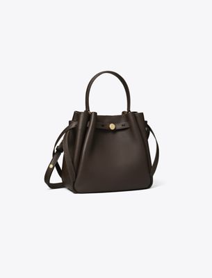 Tory Burch Romy Bucket Bag In Brown