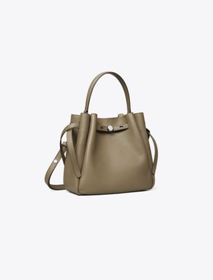 Tory Burch Romy Bucket Bag In Brown