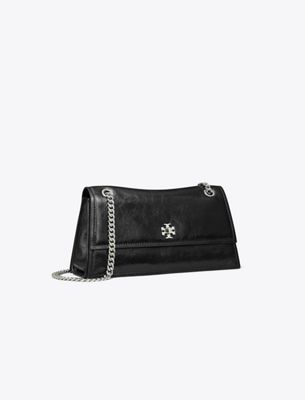 Tory Burch Mini Kira Turnlock Convertible Crossbody Bag In Black