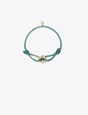 Tory Burch Damen Kira Clover Slider Bracelet