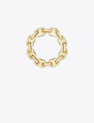 Tory Burch Gemini Link Bracelet In Gold