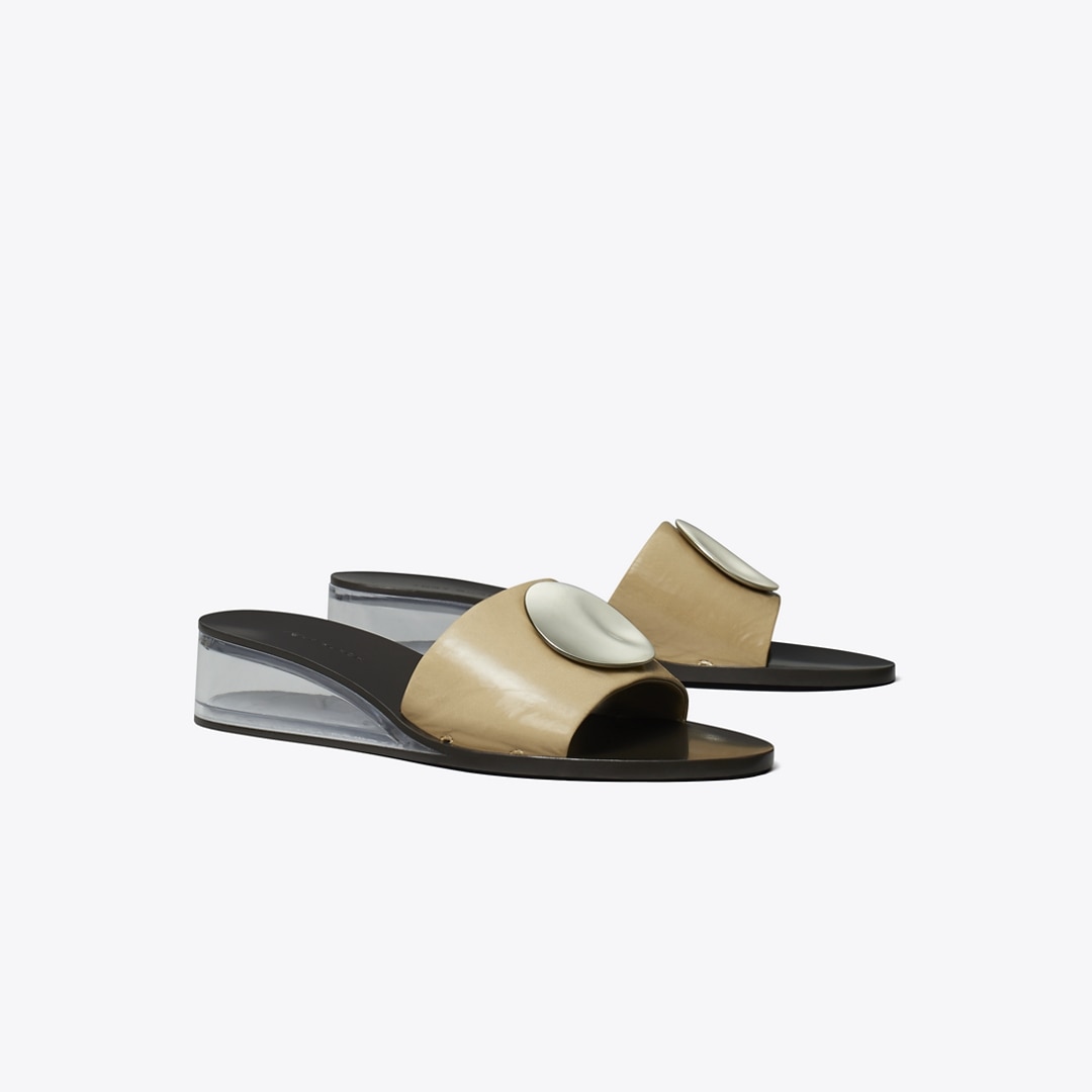Tory Burch Patos Wedge Slide In Multi