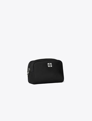 Tory Burch Virginia Cosmetic Case In Black