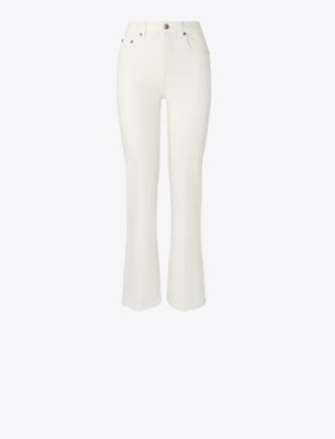 Tory Burch Cropped Flare Jean