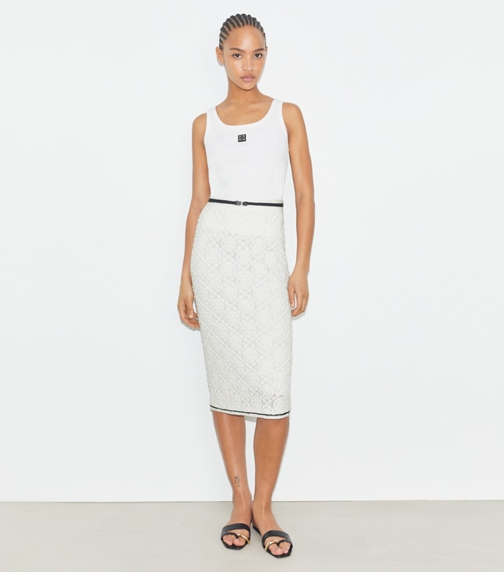 スカート Thevirgins cotton lace skirt the virgins TB_171103_100_20250415_OMFRO.