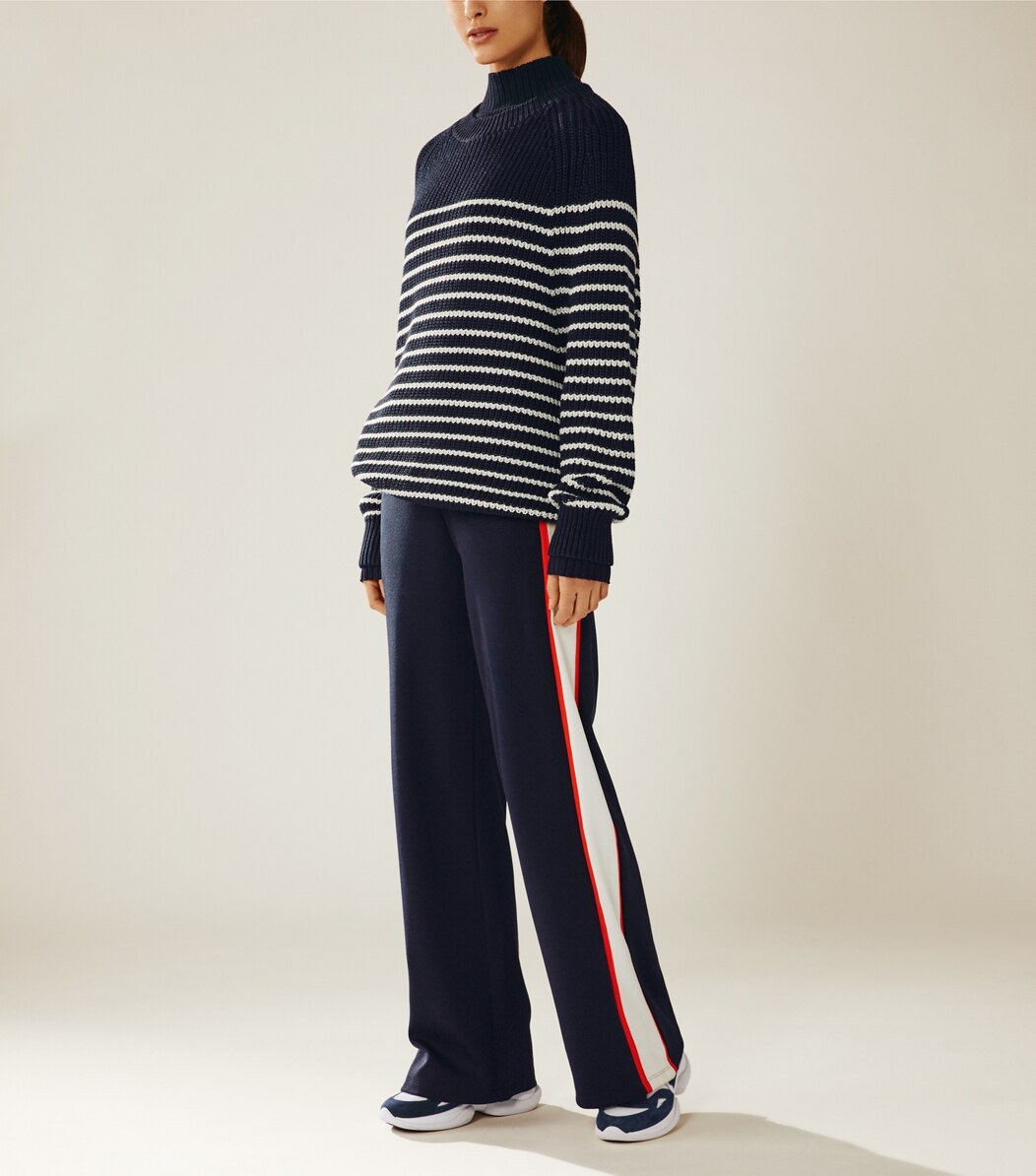 tory sport wide leg track pants