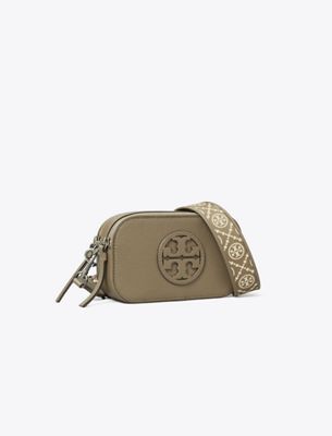 Tory Burch Mini Miller Crossbody Bag In Brown