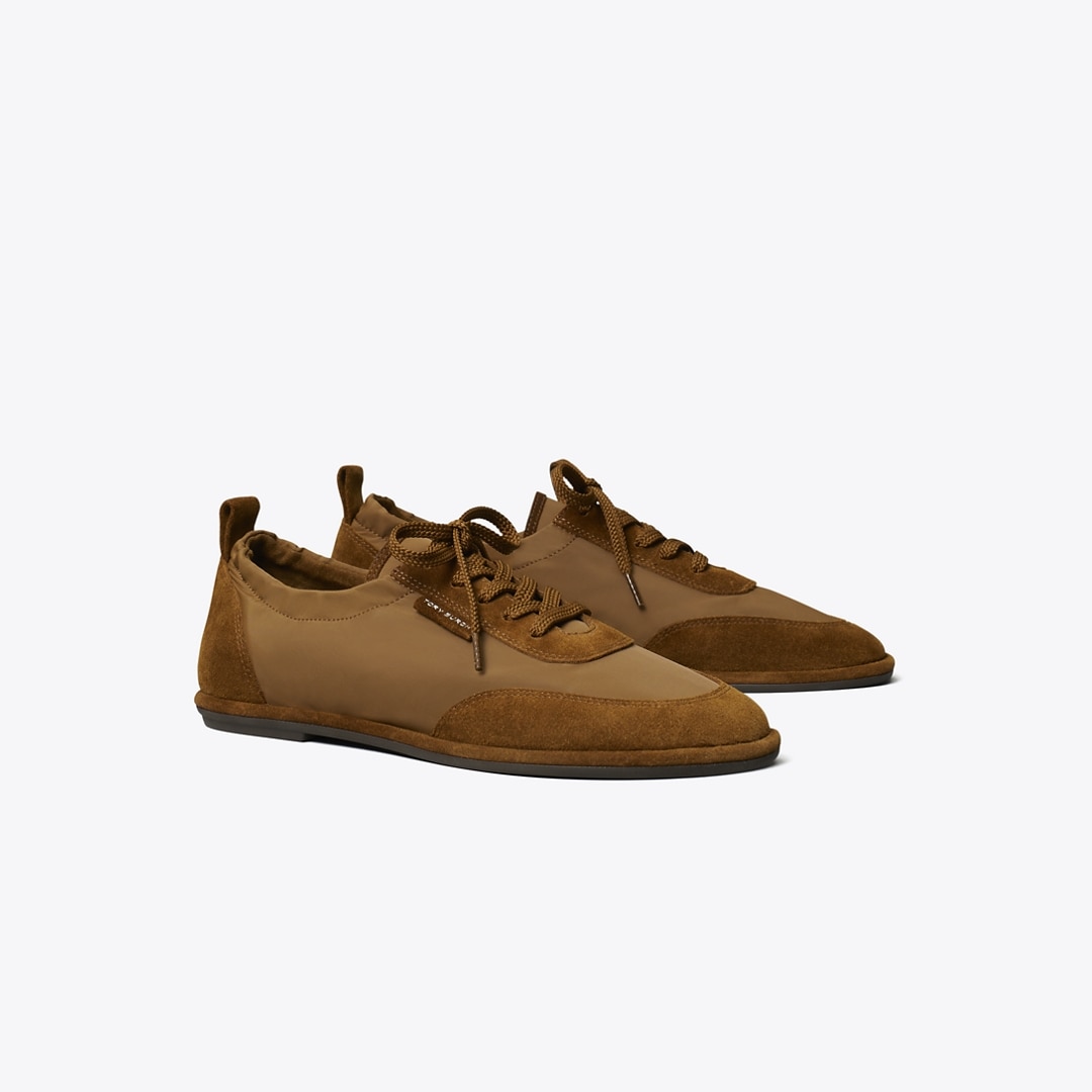 Tory Burch Ballet Sneaker In Brown