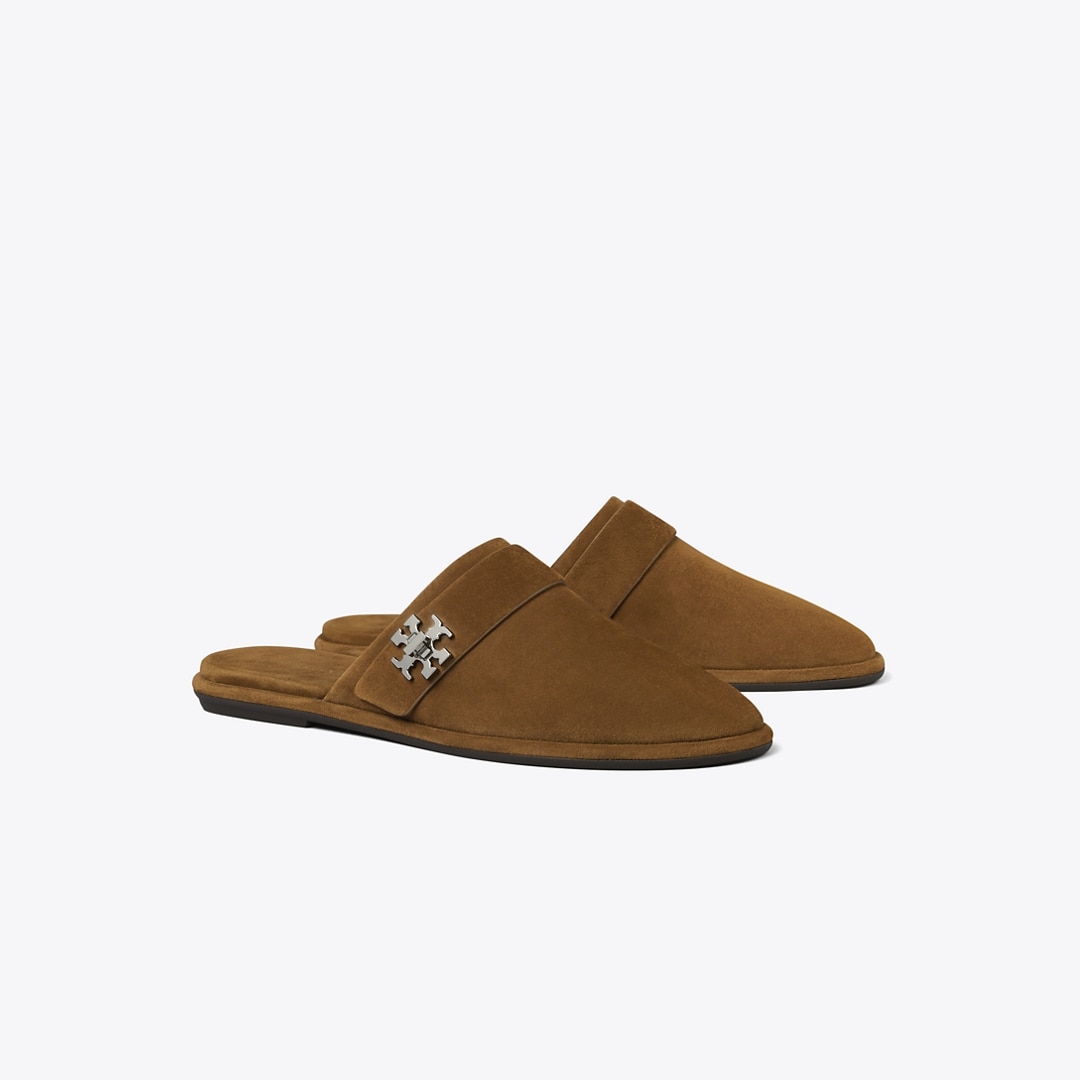 Tory Burch Turnlock Mule In Brown