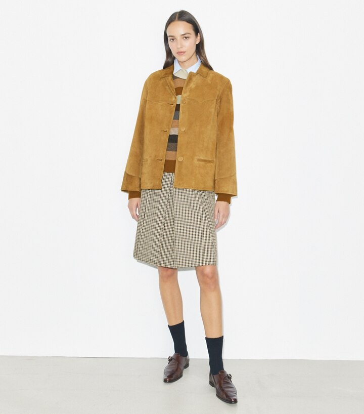 プレイド ゴルフ スカート: レディース ボトムス | Tory Burch JP