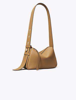 Tory Burch Small Romy Shoulder Bag In Brown