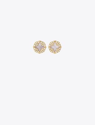 Tory Burch The Forget Me Not Stud Earrings