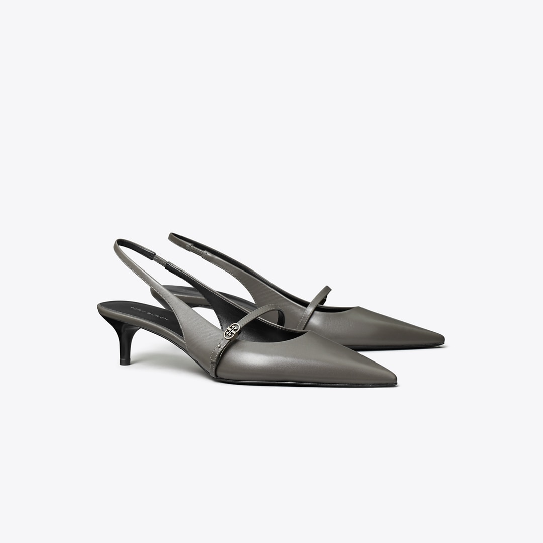 Tory Burch Double T Buckle Mary Jane Slingback