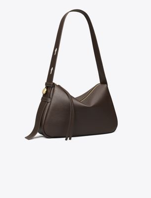 Tory Burch Romy Shoulder Bag In Brown
