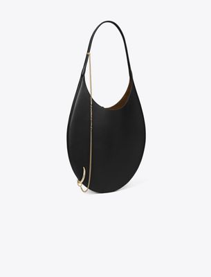 Tory Burch Pierced Soft Bag In Multi