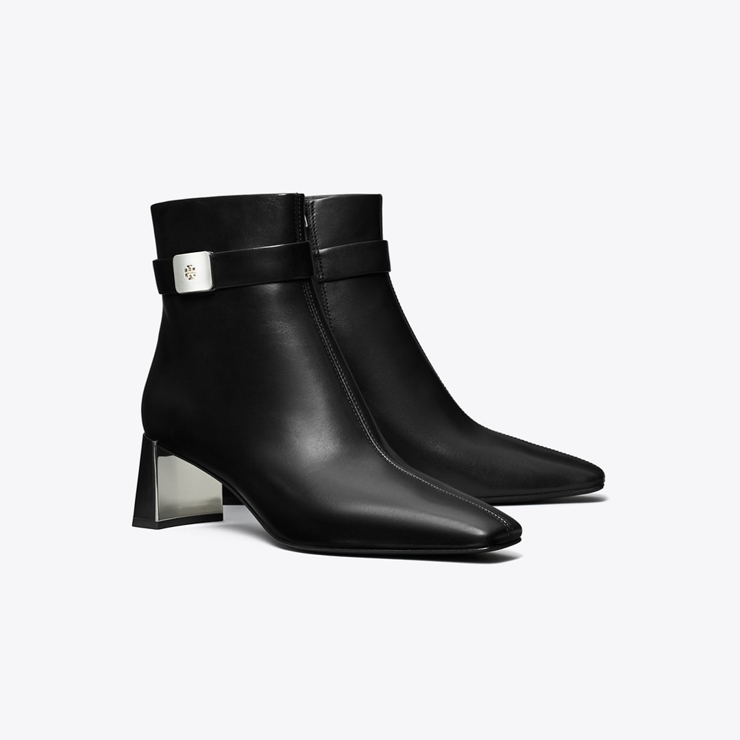 Tory Burch Georgia Heeled Ankle Boot In Multi