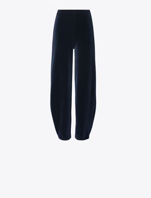 Tory Burch Velour Sweatpant In Multi