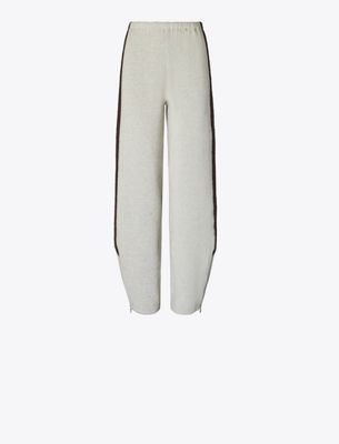 Tory Burch Japanese Jersey Sweatpant In Animal Print