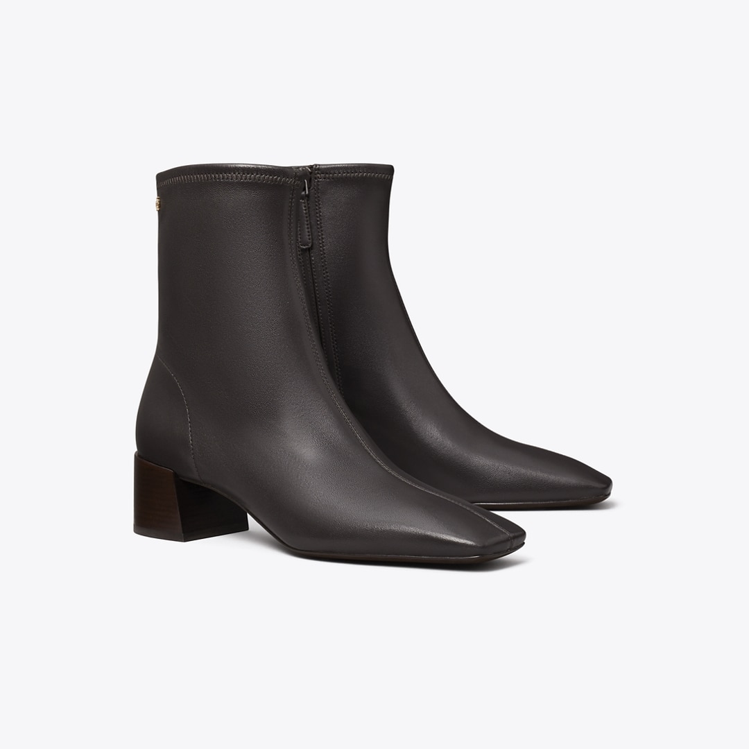 Tory Burch Stretch Ankle Boot In Brown