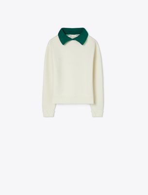 Tory Burch Wool Sweater In Multi