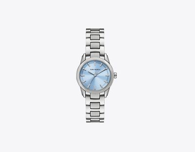 Tory Burch Small Miller Watch In Brown