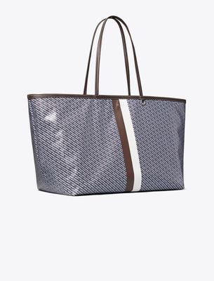 Tory Burch Racer Xl Tote In Blue