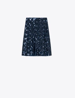 Tory Burch Embellished Sequin Skirt