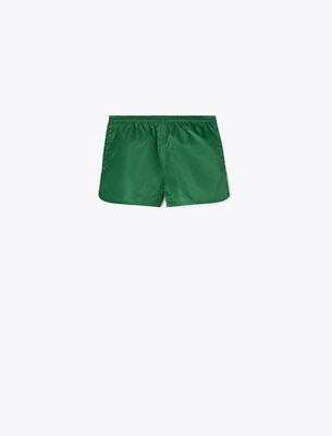 Tory Burch Nylon Shorts In Green