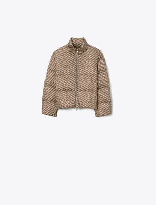 Satin Puffer Jacket