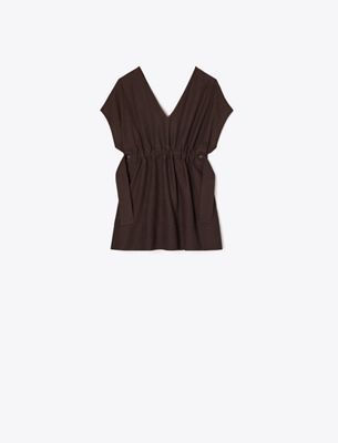 Tory Burch Belted Linen Dress