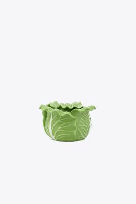 Tory Burch Lettuce Ware Candle Holder, Set Of 2 In Green