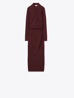 Jerseykleid mit Bündchen