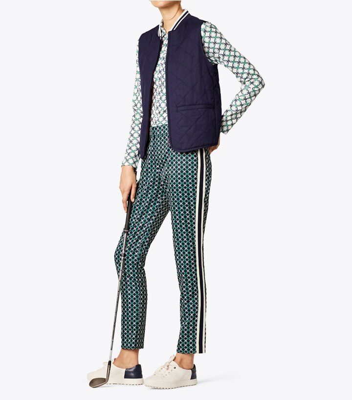 Printed Golf Pants Women S Clothing Bottoms Tory Sport