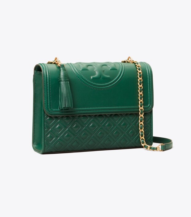 tory burch green handbag