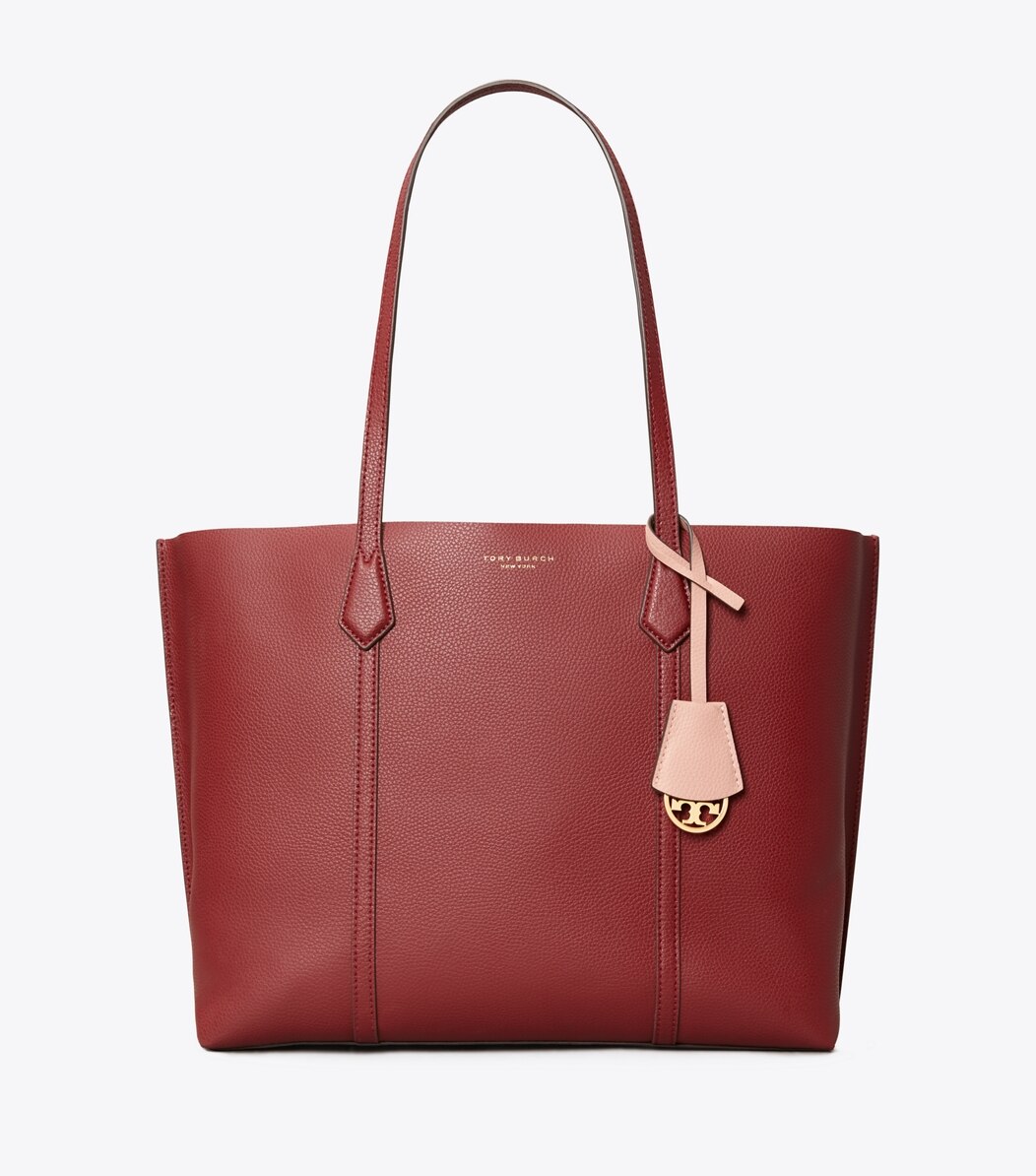 tory burch maroon handbag