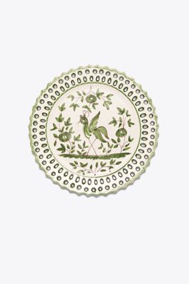 Tory Burch Oiseau Salad Plate, Set Of 4 In Green