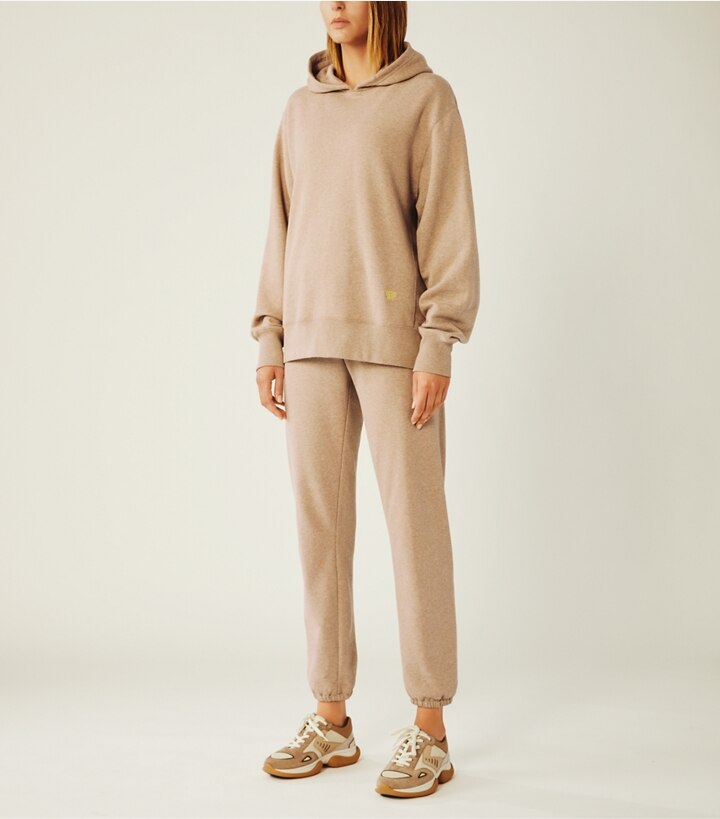 Cotton Terry Mélange Sweatpants: Women's Designer Bottoms | Tory Sport