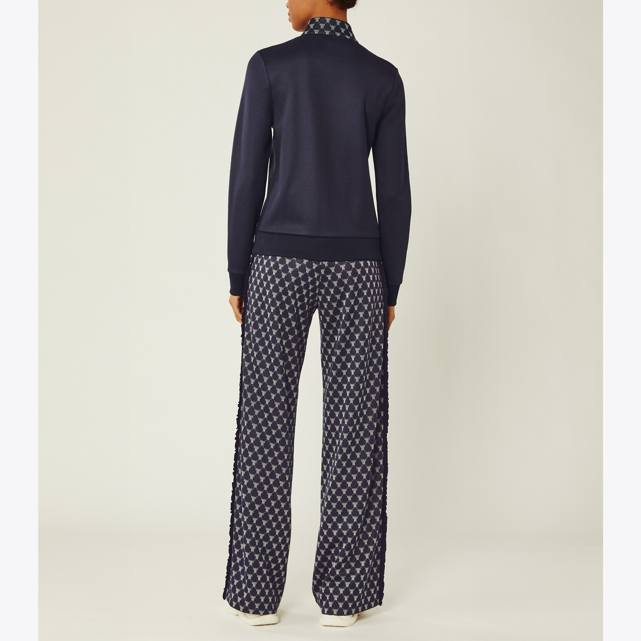 tory burch tear away track pants