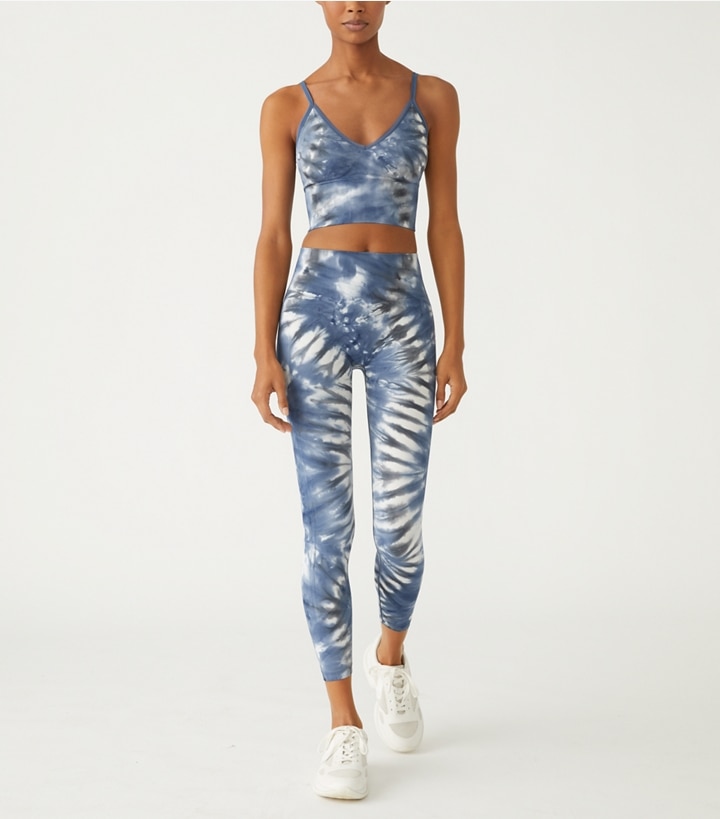 High-Rise Tie-Dye Seamless 7/8 Legging 