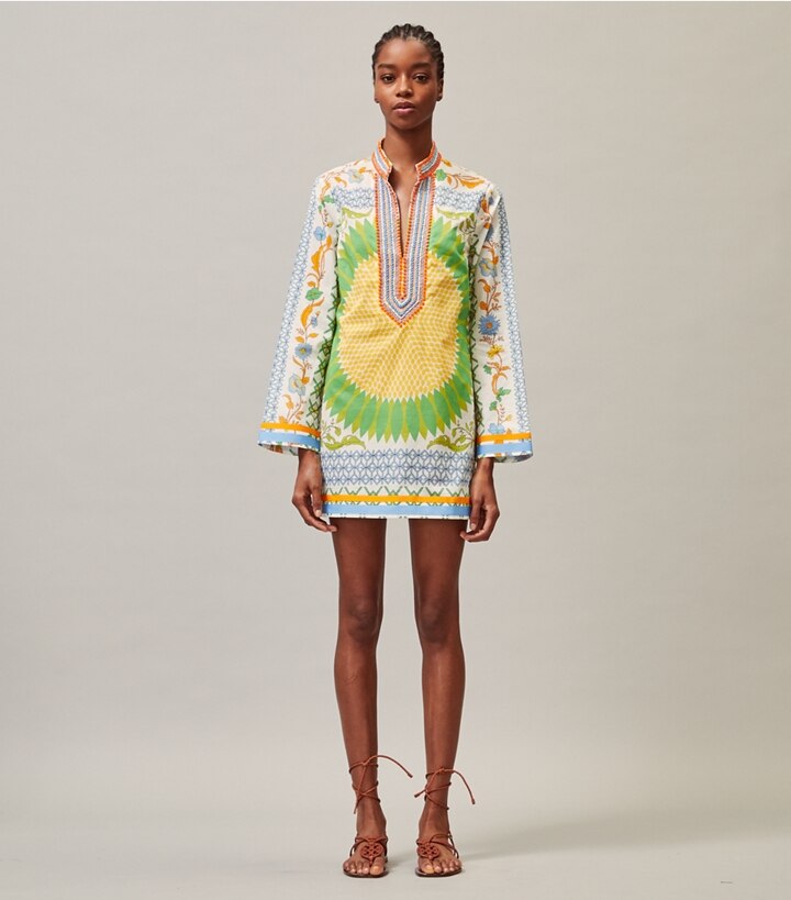 tory burch beach tunic