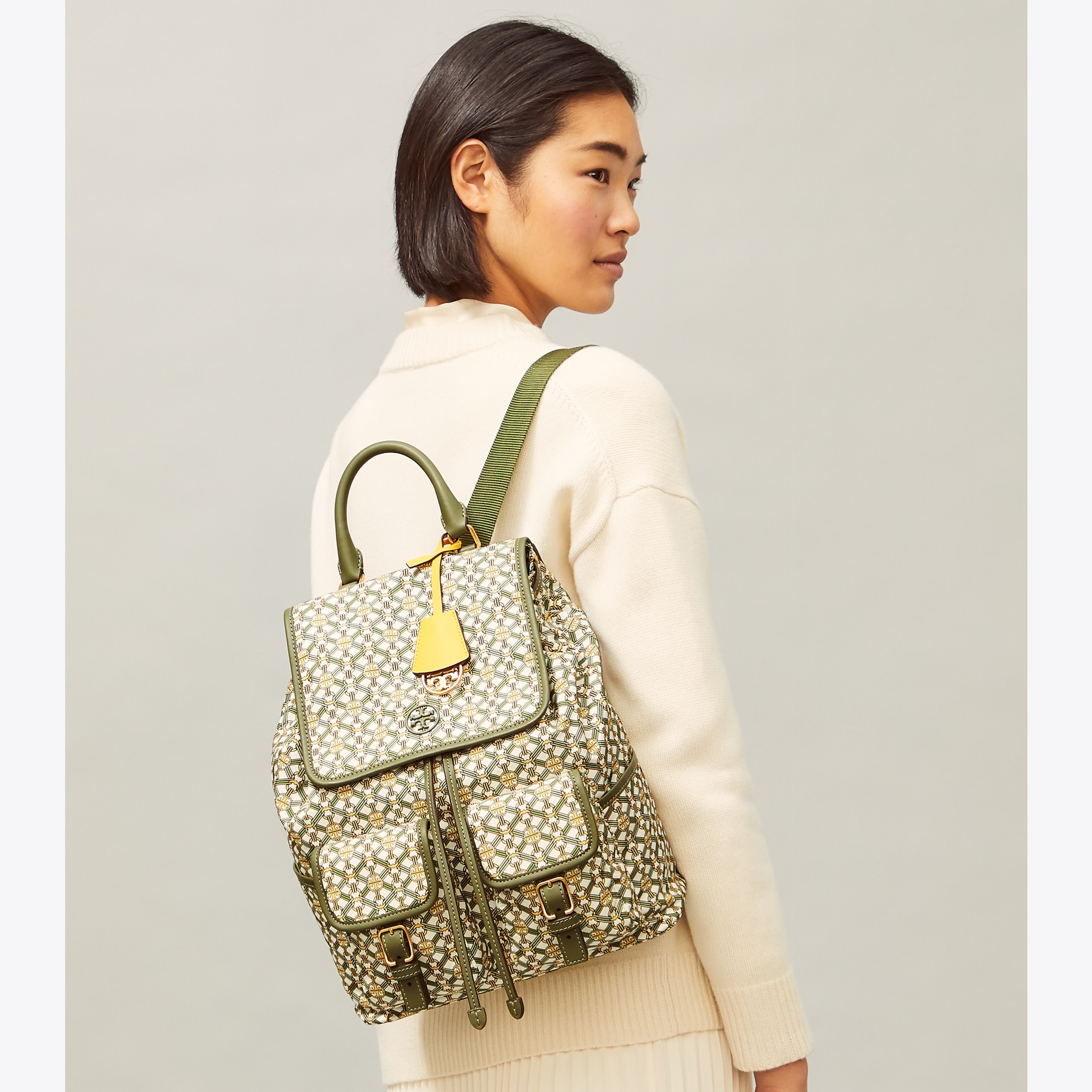 Burch Piper Piper Nylon Small Zip Backpack Piper Flap Nylon Backpack 2025