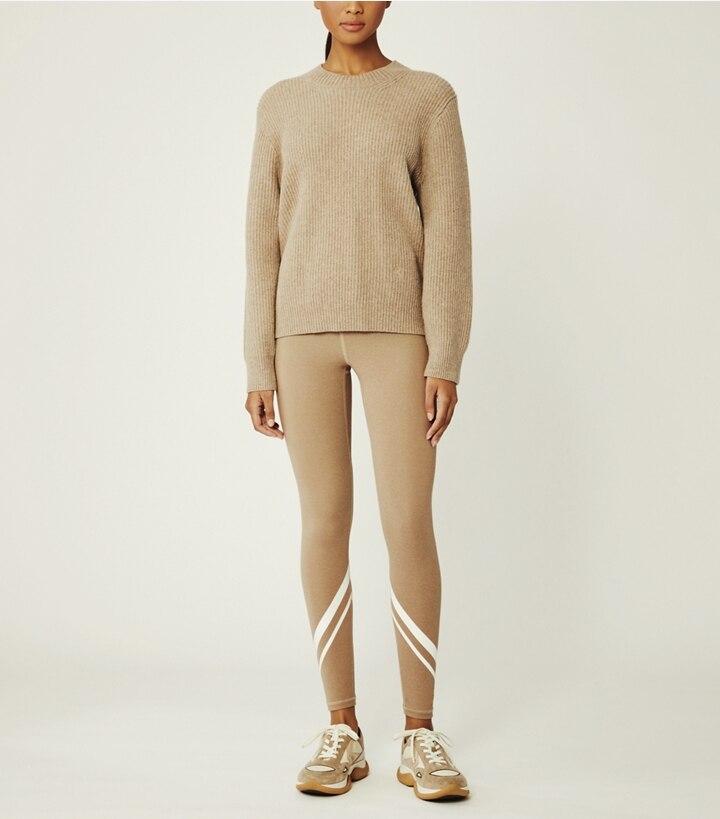 Ribbed Merino Sweater: Women's Designer Sweaters | Tory Sport