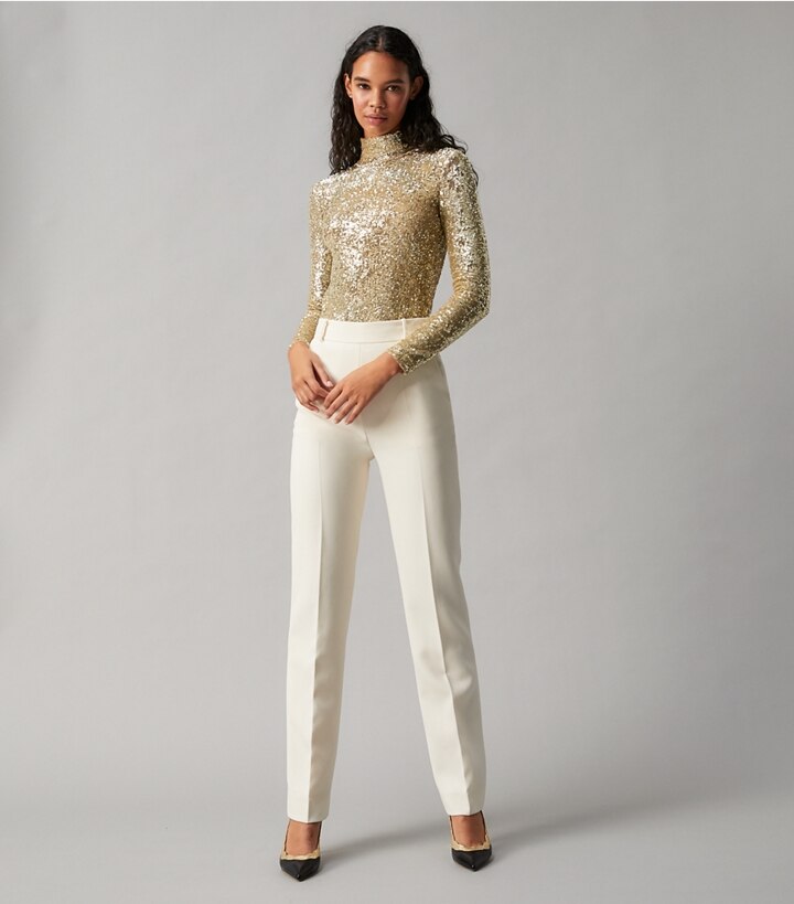 tory burch sequin top