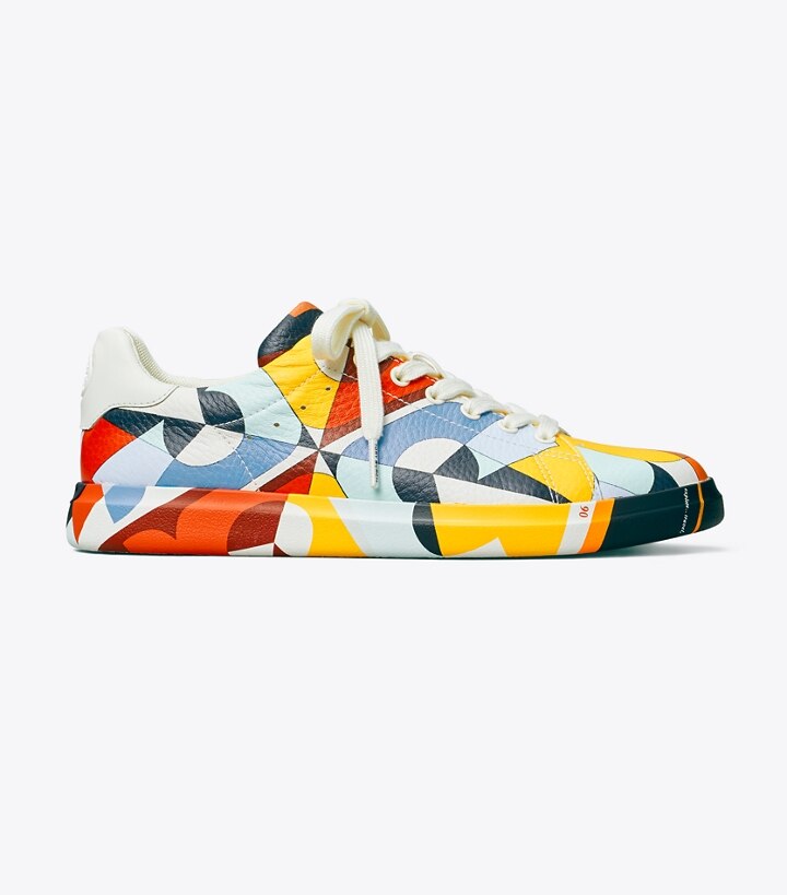 howell court printed sneaker tory burch