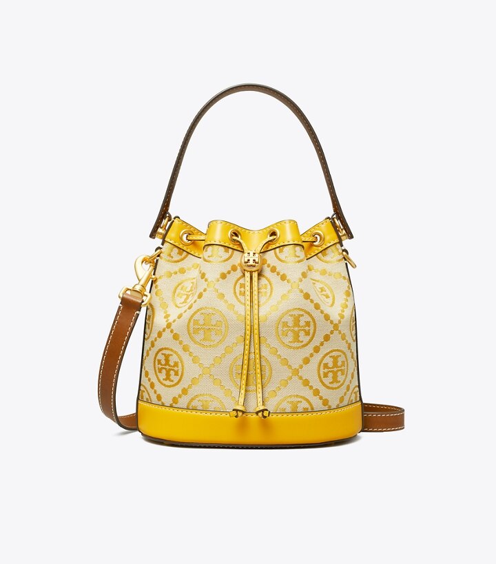 限定カラー✨TORY BURCH トリーバーチ Tモノグラム バケットバッグ